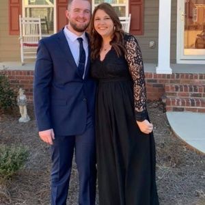 Long Sleeve Formal Dress